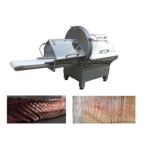 Bacon Meat Processing Equipment Sausage Ham Slicer With Portion Function
