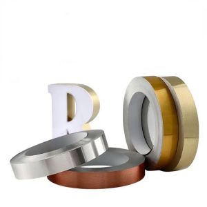 China 0.3mm-30mm Sus304 Stainless Steel Letter Trim Cap AiSi Letter Trim Cap on sale