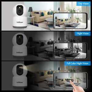 SriHome 4MP Lens 4mm SDcard Alarm WIFI Full Night Vision TFcard Palyback IP CCTV