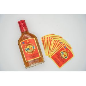 Transparent Custom Labels Self Adhesive Waterproof Holographic Sticker Paper