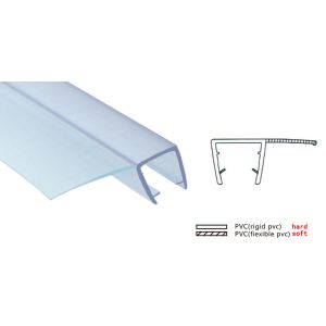 F Shape Pvc Shower Seal Strip Shower Screen Seal Replacement