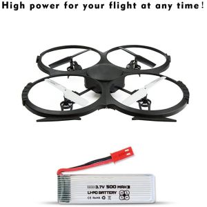 U817A Lithium Polymer Battery 500mah 3.7v Lipo Rechargeable Battery RC