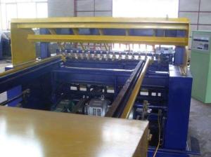 China Wire Mesh Roll Welding Machine , Fence Panel Making Machine For Concrete Pipes on sale