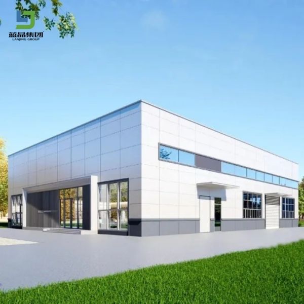 Quality Custom Steel Structure Warehouse Building with Sandwich Panels wholesale