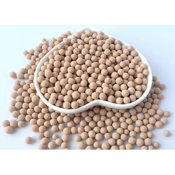 Industrial 3A Molecular Sieve Desiccant For Ethylene Propylene Natural Gas Desiccation