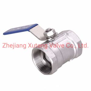 Threaded Stainless Steel Ball Valve Q11F-1000WOG with 1PC BSPT Threaded