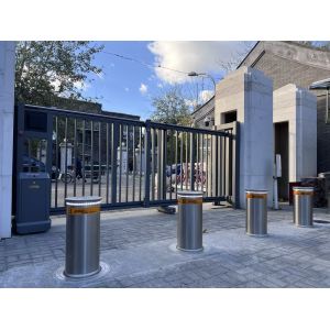 Cheap K4 Automatic Rising Bollards Customized Height For Access Control for sale
