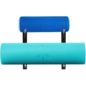 Wall Mount Yoga Mat Holder Foam Roller Towel Rack Gym Accessories Storage Rack