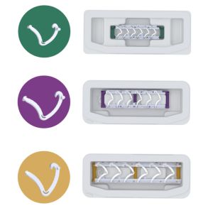 Series Of Horizon Ligating Clips