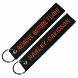 Merrowed Borders Micro Injected Flight Embroidered Keychain 130X30mm