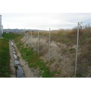 High Quality And Durability Wholesale High Security Galvanized Chain Link Fence
