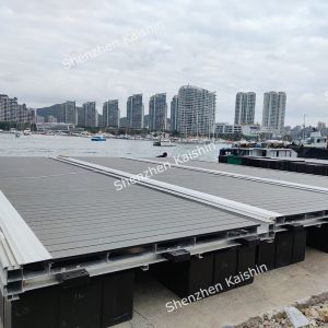 High Corrosion Aluminum Floating Docks Designed For Marina Boat Floating Pontoon