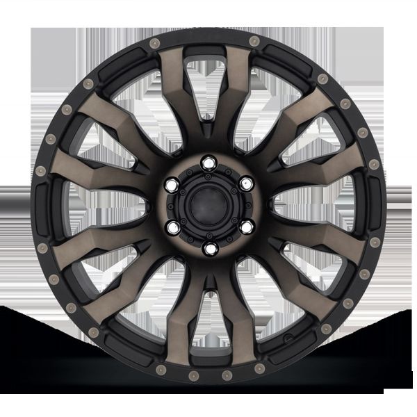 Quality Black Bronze R20 6x139.7 Wheel Multi Spoke Design For Offroad Car wholesale