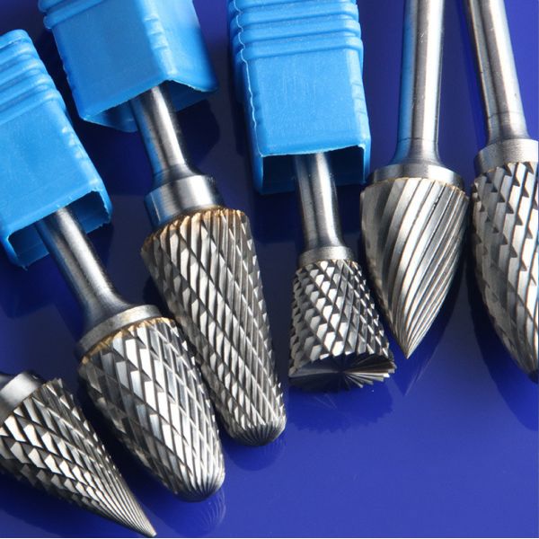 Customization Rotari Tool 6mm Double Cut Tree Shape Tungsten Rotary File Carbide