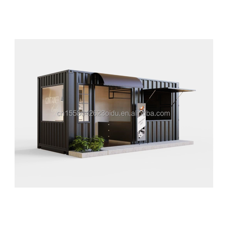 Customized Color Pop Up Shop Container Bar Food Stop Clothing Store Fashion Shop Portable Coffee Bar Cafe Shop Modern Design