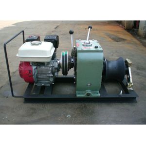 3 Ton gasoline engine speedy capstan winch with shaft driven