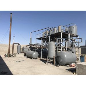 Continuous Diesel Refinery Distillation Machine for Crude Petroleum Oil in 380v