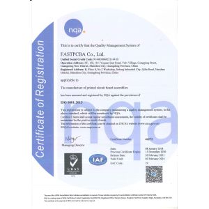 Shenzhen Jingbang Technology Co. , Ltd Certifications