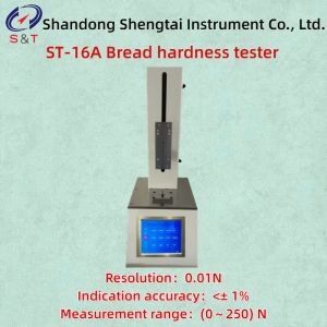 Cheap Resolution 0.01N Touch screen texture analyzer Measurement range 0～250N ST-16A for sale
