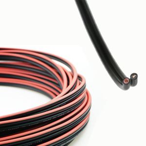 6mm2 Twin Core Solar Cable 1500V DC Tinned Copper 25 Years