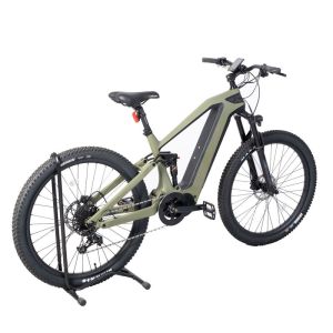 1000W Central Motor Carbon Fiber Frame Electric Mountain Bike with 11 Speed