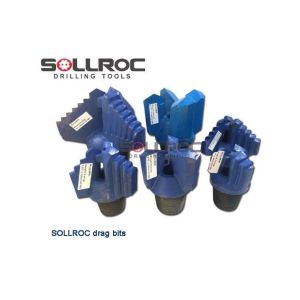 Threaded Connection Chevron Drag Drill Bit Forging Processing API 3 1/2'' REG