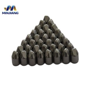 Strong Bending Resistance Cemented Tungsten Carbide Wear Parts High Precision