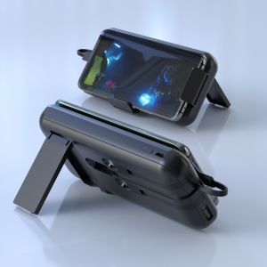 Fast Charging 18w PD Built In Cable Wireless Solar Power Bank 10000mah