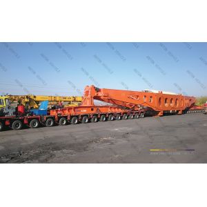 Customized Axle Self Propelled Modular Transporter With Hydraulic Swing Axles