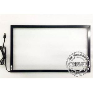 Customized 55 Inch Infrared Touch Screen Frame Curved 4*8 With USB Plug And Play