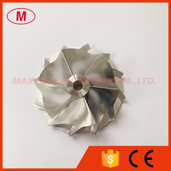 TD04 reverse 43.00/56.00mm 6+6 blades high performance Turbocharger Billet/milling/aluminum 2618 compressor wheel