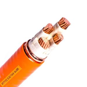 Mineral Insulated Fire Resistant Power Cable IEC60702 BTLY/ YTTW/ RTTZ 0.6/1KV