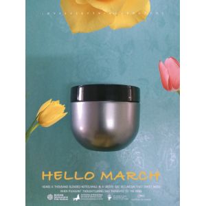 ISO Certified Cosmetics Cream Empty Jar For Skin Care With Screw Cap ODM