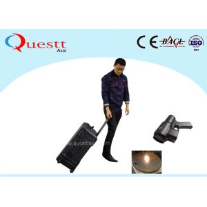 Cheap Portable Clean Laser Equipment Suitcase 100W Fiber Laser Rust Removal Machine for sale