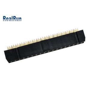 34P PBT IDC Connector Wire To Board 2.54Mm Pitch Gold Flash Insulator 3.0A