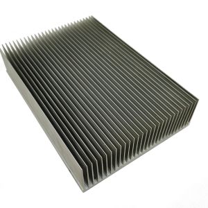 Die Cast Industrial Aluminum Profile Heat Sink Extruded Square Corner