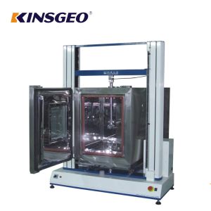 Cheap 1000KN Tensile Testing Tester , Double Pole PVC Testing Equipment with Speed 0.1-500mm/min for sale