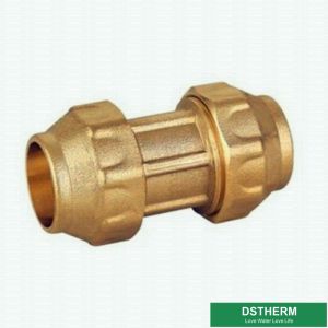 Female Wall Plated Threaded Elbow Screw PE Fittings Brass PE Compression