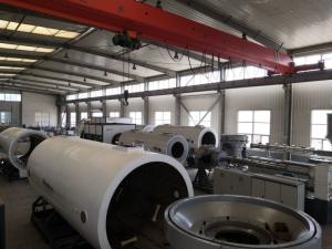 Cheap 900mm Hot Water Pipe Insulated Foaming Polyethylene Pipe Production Line 720kg/H for sale