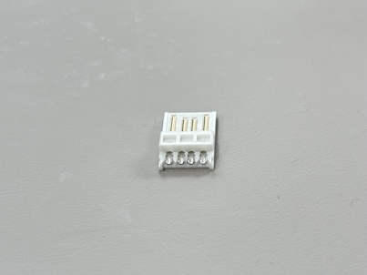 High-Performance USB 2.0 AM Solder-Type Connector | White Gold-Flash Terminal | Eco-Enhanced Housing | Precision Cable Connector