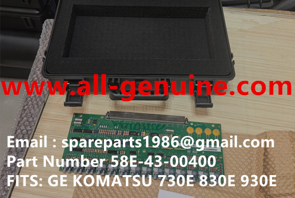 58E-43-00400 CARD GE TEREX UNIT RIG BUCYRUS MT4400AC MT5500 MT3600 NTE240 NTE260