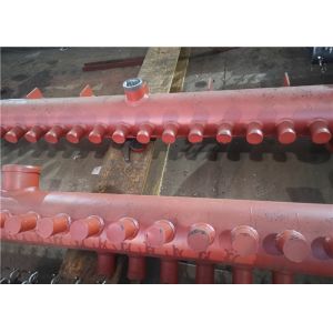 High Efficient ASME Alloy Steel Boiler Manifold Header With Pipe Header Cover