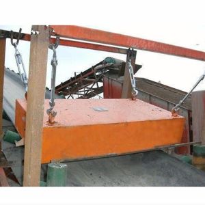 Maintenance High Intensity Dry Suspended Permanent Overband Magnetic Separator