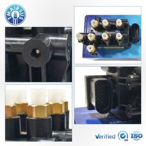 4M0616013A 4M0816702 4M0816101F Air Suspension Compressor Valve Block For Audi