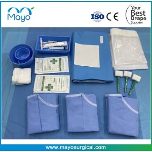 Cheap Radial Femoral Angiography Drape Pack For Endovascular Procedures for sale