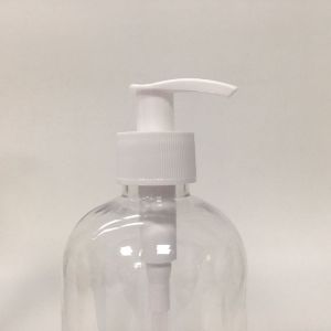 Refillable 16oz Empty Amber 500ml Plastic PET Lotion Bottle With Pump For