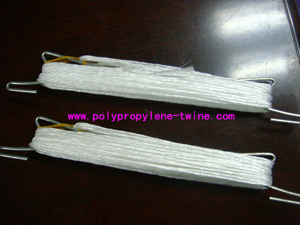 1.67g/m Industrial Split Film Poly Baler Twine Raw White Color For Tomato Tree