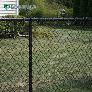 Cheap Galvanized Diamond Wire Netting Pvc Chain Link Fence for Seaside Fence