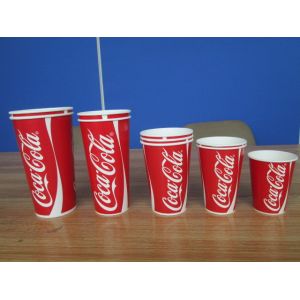 High quality disposable FDA approved cold drinking paper cups