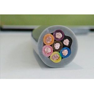 Round Elevator and Escalator Control Cable RVV 6x0.75+1x2.0 PVC insulation PVC